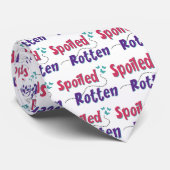 Gesmolten rotten stropdas (Opgerold)
