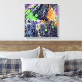 Gesmolten sereniteit 1 canvas afdruk (Insitu (Slaapkamer))