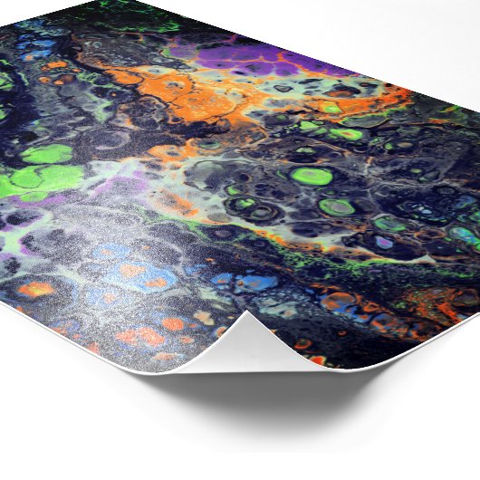 Gesmolten sereniteit 1 foto afdruk (Hoek)