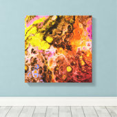 Gesmolten sereniteit 2 canvas afdruk (Insitu (Houten vloer))