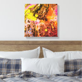 Gesmolten sereniteit 2 canvas afdruk (Insitu (Slaapkamer))