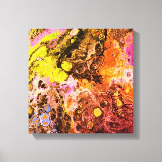 Gesmolten sereniteit 2 canvas afdruk (Voorkant)