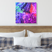 Gesmolten sereniteit 3 canvas afdruk (Insitu (Slaapkamer))