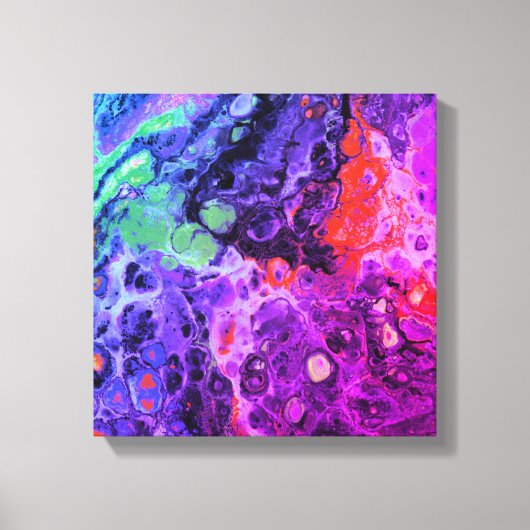 Gesmolten sereniteit 3 canvas afdruk (Voorkant)