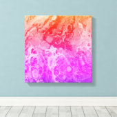 Gesmolten sereniteit 4 canvas afdruk (Insitu (Houten vloer))