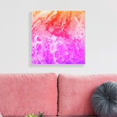 Gesmolten sereniteit 4 canvas afdruk (Insitu (Woonkamer))