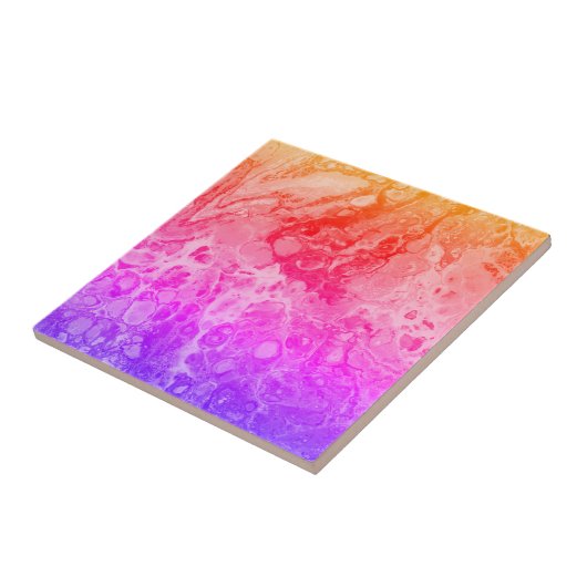 Gesmolten sereniteit 4 tegeltje (Zijkant)