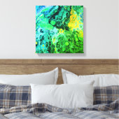 Gesmolten sereniteit 5 canvas afdruk (Insitu (Slaapkamer))