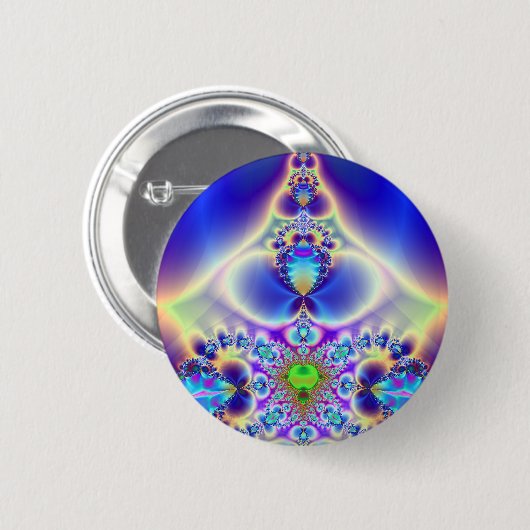Gesmolten spectrum ronde button 5,7 cm (Voorkant /achterkant)