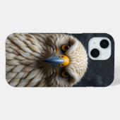 Gesmolten vogelportret Case-Mate iPhone case (Achterkant (horizontaal))