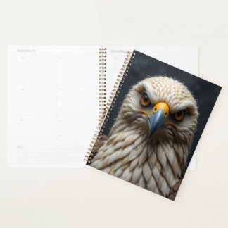 Gesmolten vogelportret planner
