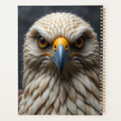 Gesmolten vogelportret planner (Achterkant)
