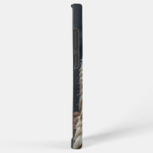 Gesmolten vogelportret samsung galaxy hoesje (Rechterkant)