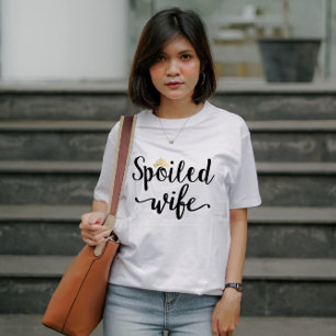 Gesmolten vrouw met kroon t-shirt