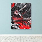 gesmolten ziel canvas afdruk (Insitu (Houten vloer))