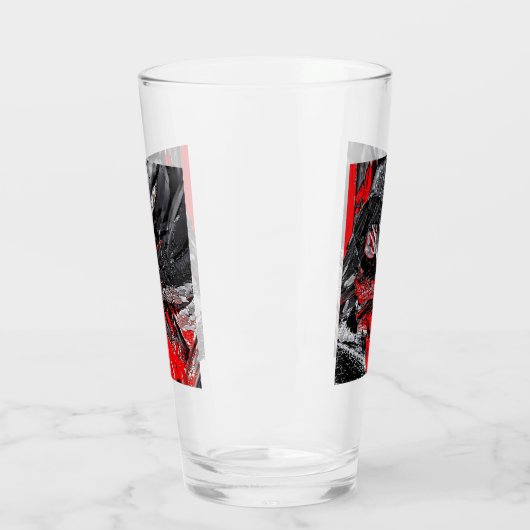 gesmolten ziel glas (Links)