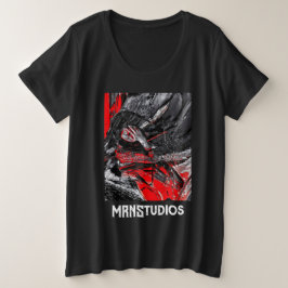 gesmolten ziel grote maat t-shirt