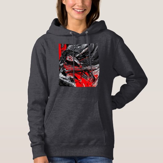gesmolten ziel hoodie (Voorkant)