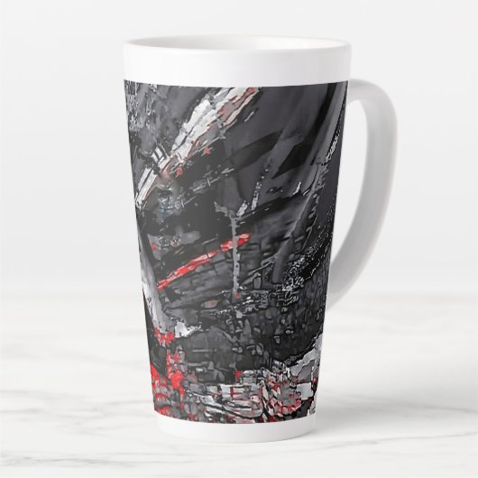 gesmolten ziel latte mok (Rechterhoek)