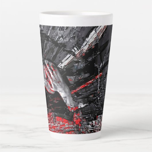 gesmolten ziel latte mok (Voorkant)