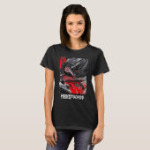 gesmolten ziel t-shirt (Voorkant volledig)