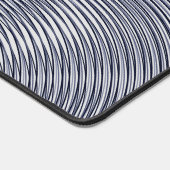 Gesmolten Zilver effect Moire Strepen Trippy Abstr Bureaumat (Hoek)