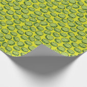 Gesneden augurken patroon cadeaupapier (Hoek)