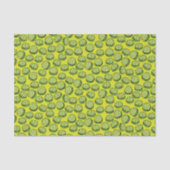 Gesneden augurken patroon tissuepapier (Voorkant)