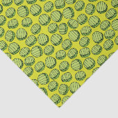 Gesneden augurken patroon tissuepapier (Detail)