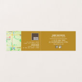 Gesneden brood, Bakkerij-gedetailleerd Visitekaartje (Binnenkant ongevouwen)