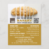 Gesneden brood, bakkerijen, bakkerijwinkel flyer (Voorkant)