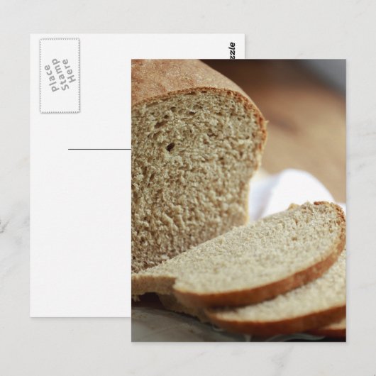 Gesneden brood foto briefkaart (Voorkant / Achterkant)