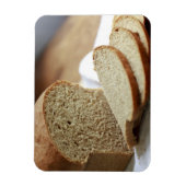 Gesneden brood foto magneet (Verticaal)