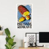Gesneden brood - luciferdoosje print - Tsjechische (Thuiskantoor)