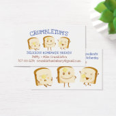 Gesneden broodboter bakken bakkerij visitekaartje (Bureau)