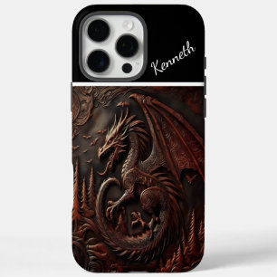 Gesneden Dragon Mountaintop iPhone 16 Pro Max Hoesje