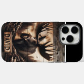 Gesneden eland in bos Case-Mate iPhone case (Achterkant (horizontaal))