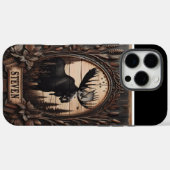 Gesneden eland teken Case-Mate iPhone case (Achterkant (horizontaal))