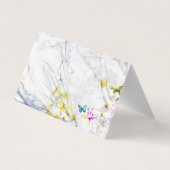 gesneden en klassiek vouwbaar Visitekaartje (Achterkant)