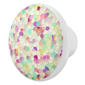  gesneden glas 2 keramische knop (Rechts)