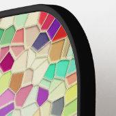 gesneden glas 2 pickleball paddle (Links Detail)