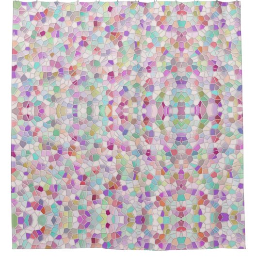  gesneden glas douchegordijn (Voorkant)