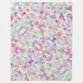  gesneden glas fleece deken (Voorkant)