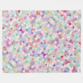  gesneden glas fleece deken (Voorkant (Horizontaal))