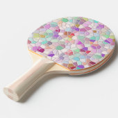  gesneden glas tafeltennisbatje (Voorkant Gekanteld)