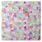  gesneden glas tegeltje (Voorkant)