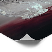 gesneden glazen decanters en jug, c.1840 poster (Hoek)