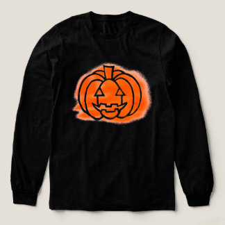 Gesneden grijns Tri-Blend shirt