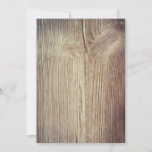 Gesneden Hart String Lichten Houten Repetitie Dine Kaart (Achterkant)