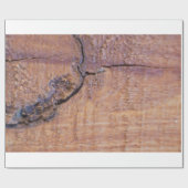 Gesneden hout cadeaupapier (Vlak)